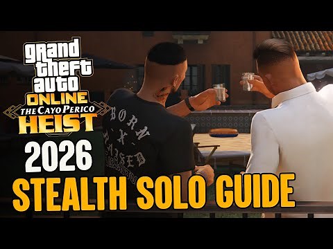 GTA Online Cayo Perico Heist FULL Guide SOLO Stealth Hard Mode *2026*