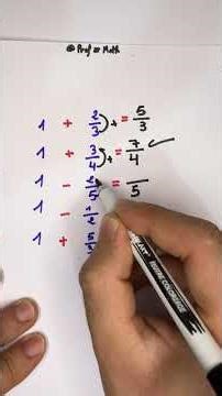 👉 Can You Solve This Fraction in 10 Seconds