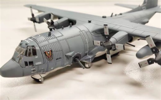 ac130空中炮艇 合金飞机模型1:144 s14威龙c130大力神 美国空军 僵尸 基洛夫 使命召唤