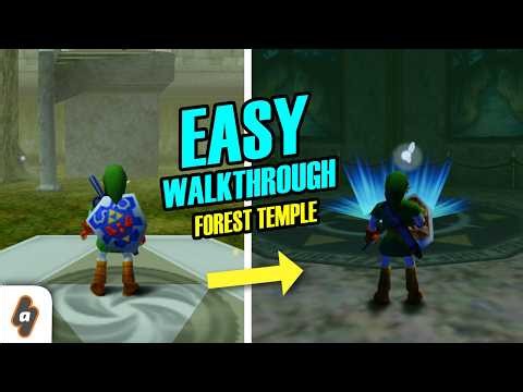 EASY Forest Temple Complete Walkthrough | The Legend of Zelda Ocarina of Time