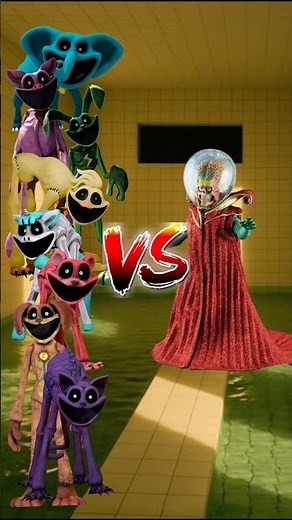 Epic Characters Battle! Smiling Critters Monster VS Mars Attacks #smilingcritters #marsattacks