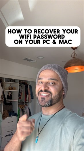 MILAD ALEMI on Instagram: "How to recover your Wi-Fi password on your PC and Mac 勞￼#pctips"
