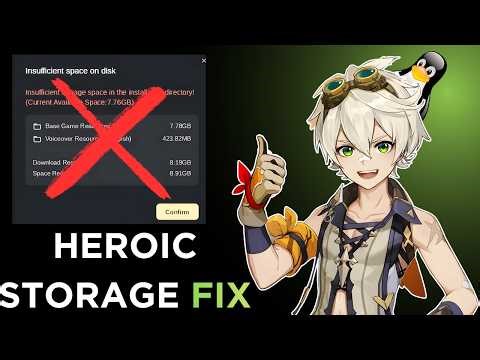 Have 1TB Free but Heroic Says No Space? Fix This