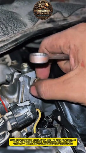 Hidden Bolt Loosening Trick | Fast Engine Repair Hack Every Mechanic Should Know!