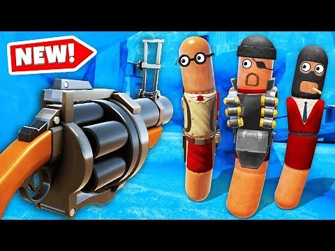 Blowing Up TEAM FORTRESS 2 Hot Dogs In VR