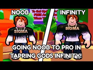 Noob to Pro in Tapping Gods Infinity! 💥 Day 1 Grind (Roblox)