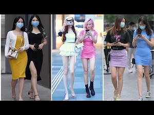 Chinese Girls Street Fashion [抖音] Style China