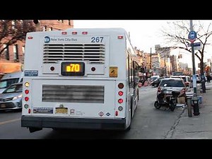 MTA NYCT: 2011 NFI C40LF #267 on the B70 to Dyker Heights at 8 Av/49 St