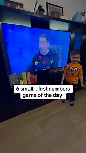 First numbers game of the day! 6 small! Can my 4 year old son do it? Can you? #fyp #numbers #countdown #maths #prouddad | Daddylmg