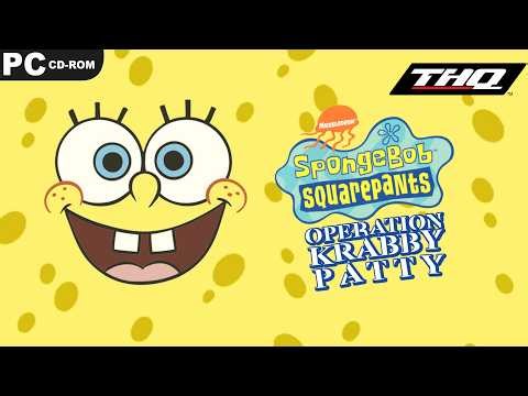 SpongeBob SquarePants Operation Krabby Patty (2001) Nickelodeon PC Game Full Playthrough