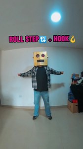 3.5K views · 343 reactions | Shuffle Dance Tutorial . Roll step + hook tutorial . #shuffledance #tutorial #shuffle #explore | CwarD | Facebook