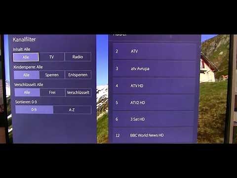 Hisense TV Sender manuell sortieren