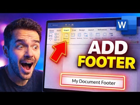 How to Add Footer in MS Word (Step-by-Step Tutorial)