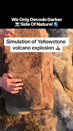 Decoding Worlds – Nature’s Darkest Secrets | 🌋 What If Yellowstone Exploded Tomorrow? 😨⚠️ This Simulation Shows Earth’s Worst Nightmare There would be no sirens. No time to escape.... | Instagram