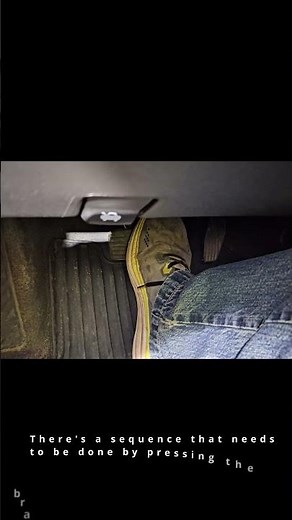 DO THIS Before Replacing Rear Brakes! Silverado & Sierra 2019–2025 #GmcSierra #BrakeMaintenanceMode