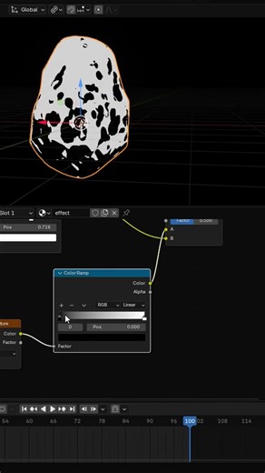Stylized wind effect in blender part 2 #blender #vfx #tutoral #blender3d #animation
