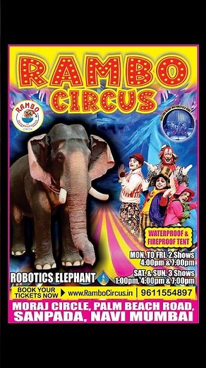Rambo Circus Sanpada 26/26 #navimumbai