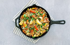 Tex-Mex Breakfast Skillet (PCOS-Friendly)