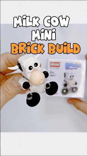 Milk Cow Mini Brick Build