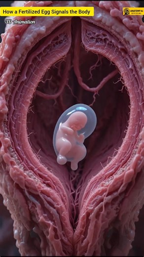 How a Fertilized Egg Signals the Body 🤯 | Pregnancy Begins Explained