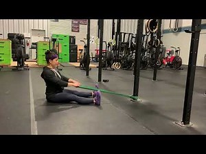 Seated Banded Jefferson Curl