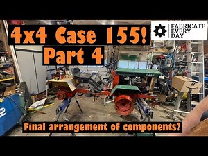 4x4 Articulated Case 155 Tractor Build - Part 4