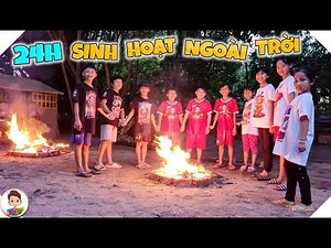 Tony | Bốc Thăm 24h Sống Trong Nhà Chòi - Lều - Võng