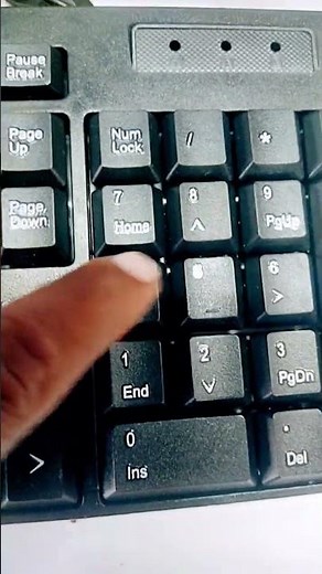 #keyboard Number Lock in used for #computer 🖥️