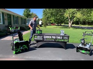 NEW 24” EGO Two Stage Snowblower vs. Existing 21” Single Stage Snowblower