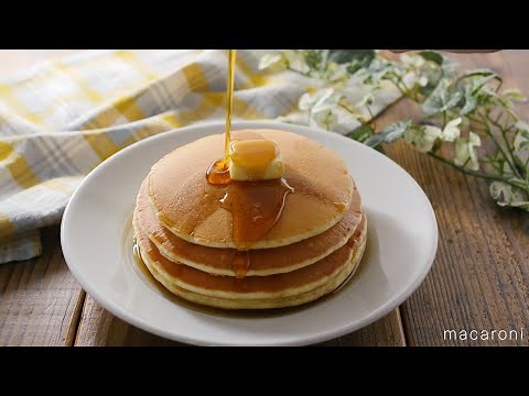 ふんわりキレイ！基本のホットケーキの作り方