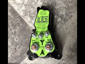 Installing 2 lithium batteries and BIM-225 for Forester RV class C