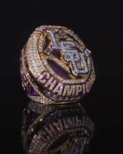 2025 LSU Baseball: Champs Ring  8th National Title in program history ⚾ Perfect 5-0 CWS run in Omaha  "Tough & Together" spirit forged glory  A legacy of dominance, 2025 ✨ | Victory Trophy & Medal Co., Ltd | Facebook