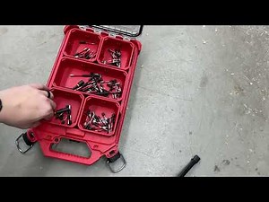 Milwaukee Shockwave 100pcs Impact Driver Bit Set Packout Review