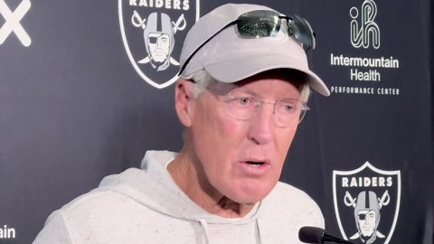 Las Vegas Raiders HC Pete Carroll Discusses Rookie Development, Quinn’s Impact, and Candidly Reflects on Challenging Stretch