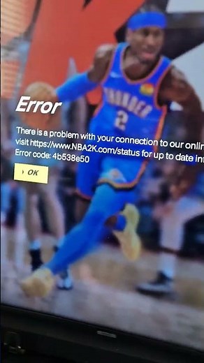 NBA 2K26 ERROR CODE EARLY ACCESS FOR THIS!??