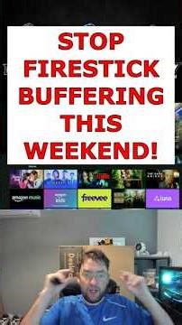 STOP your FIRESTICK Buffeirng This WEEKEND! #firestick #firetvstick #fyp #firesticktips #firesticktv