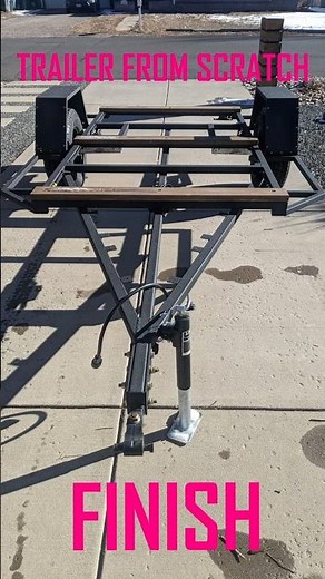 DIY TRAILER BUILD FROM SCRATCH
