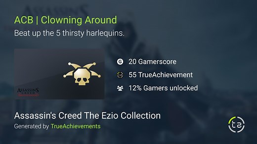 ACB | Clowning Around achievement in AC The Ezio Collection