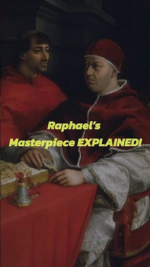 Inside Raphael’s Masterpiece: Pope Leo X & His Cardinals | Renaissance Art Explained #art #shorts