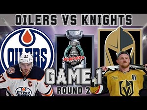 Game 1: Edmonton Oilers vs Vegas Golden Knights NHL Stanley Cup Playoffs Livestream