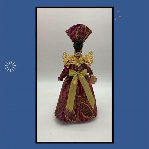 DIY African American Angel Tree Topper: Handmade in My Studio.
