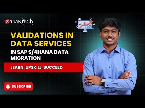 Validations in Data Services in SAP S/4HANA Data Migration | ZaranTech
