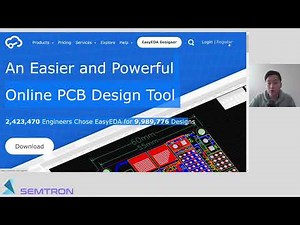 Semtron FPGA 芯片工程師線上工作坊 - EasyEDA 註冊教學及事前準備
