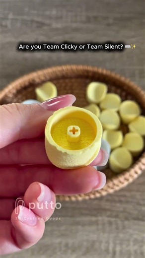 Are you Team Clicky or Team Silent? ⌨️✨ ASMR Fidget Toy #shorts #3dprinting #fidgettoys #asmr