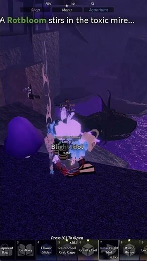 How to Achieve 100% Bestiary + Secret on Toxic Grove #roblox #fisch