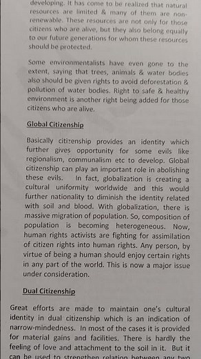 What is Global Citizenship? Meaning, Importance, and Impact"