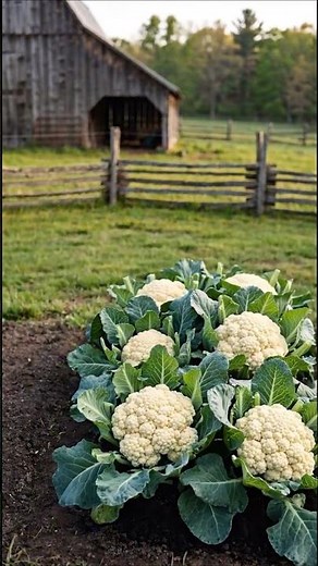 From Tiny Seedling to Giant Cauliflower 🥦🌱 | Incredible Garden Growth Timelapse!