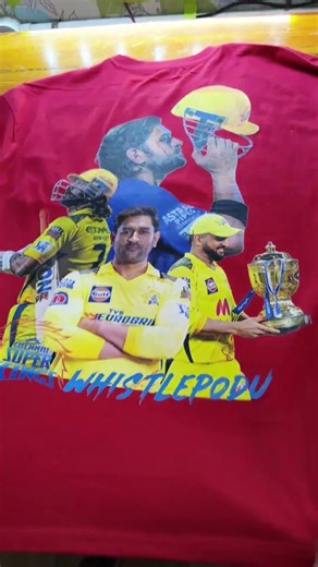 MSD 😎 GOAT 🐐 THE LEGEND 💯 WHATSAPP FOR ORDER 7904101115.#msd #dhoni #csk #cskfans #tshirtprint #yt