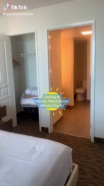 A inside look at what it looks like to own at Atlantic Palace Suites Atlantic City, NJ! ☀️✨ #atlanticpalace #atlanticcity #atlanticcitynj #atlanticcityboardwalk #fyp #viral #acnj #timeshare #fantaresorts #timesharetravellers