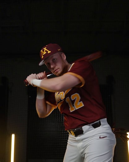 Cole launches his first home run as a #Gopher over the left center field wall!TOP 7TH | #Gophers 24 - 2 Tommies